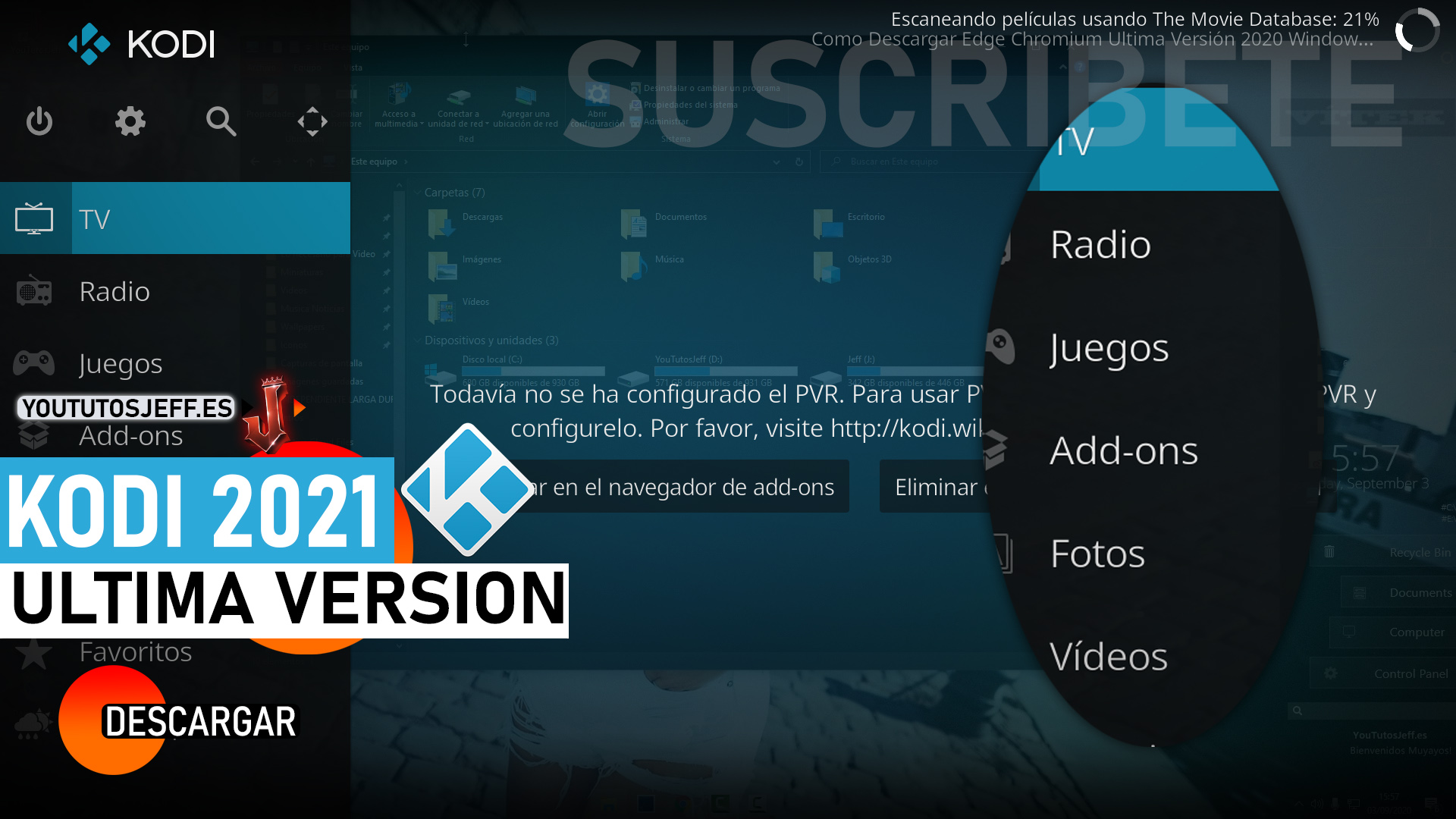 Como Descargar Kodi Ultima Version 2021 ESPAÑOL