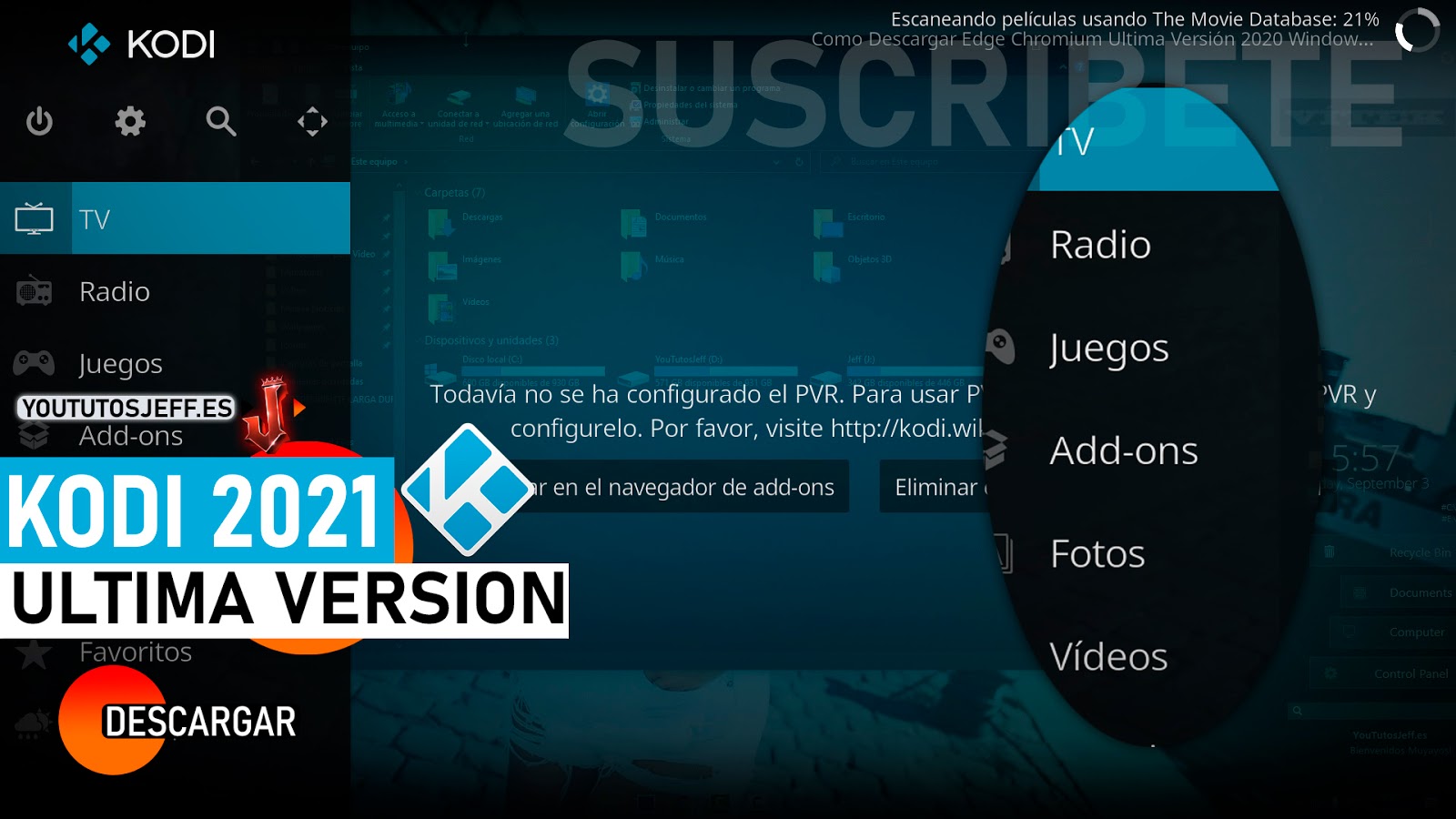 Como Descargar Kodi Ultima Version 2021 FULL ESPAÑOL