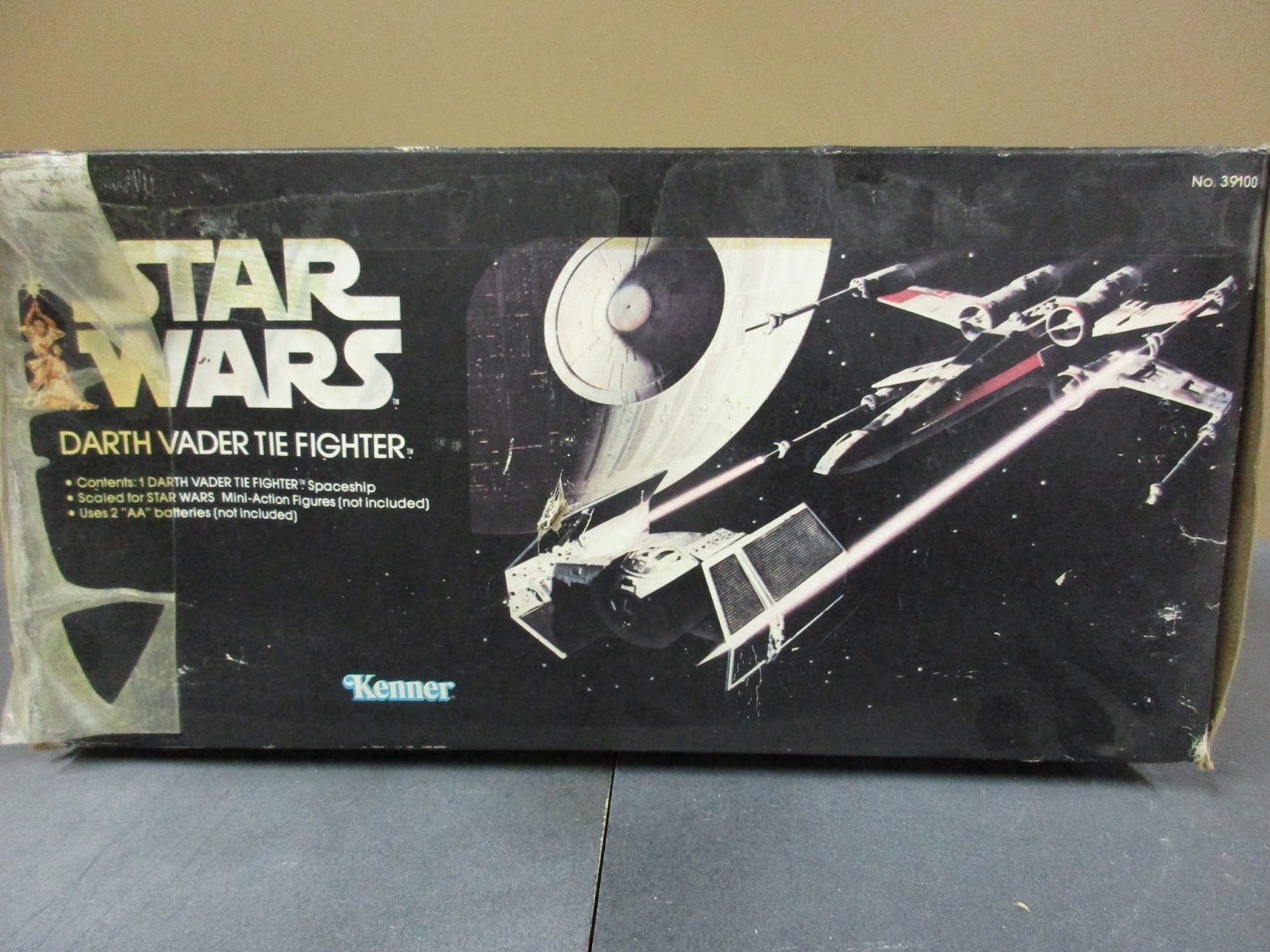 darth vader tie fighter kenner