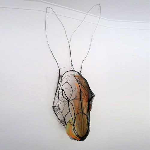 My Owl Barn: Artist Makes Sculptures With Wire And Tulle That Look Like ...