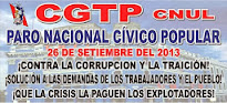 CGTP-CNUL 26-S PARO NACIONAL