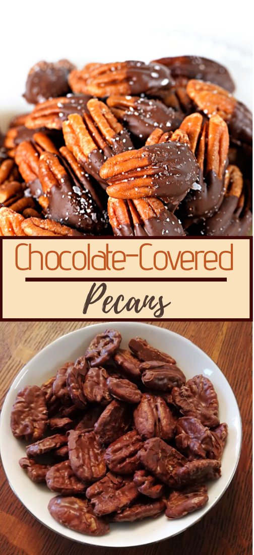 Chocolate-Covered Pecans #healthyrecipe #dinnerhealthy #ketorecipe #diet #salad 