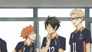 ハイキュー!! アニメ 2期12話 | フジクジラ 日向翔陽 月島蛍 ツッキー 谷地仁花 山口忠 | HAIKYU!!