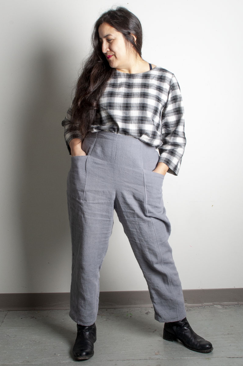 UNLIKELY: Pietra gray Pietra pants from Closet Case Patterns, with ...