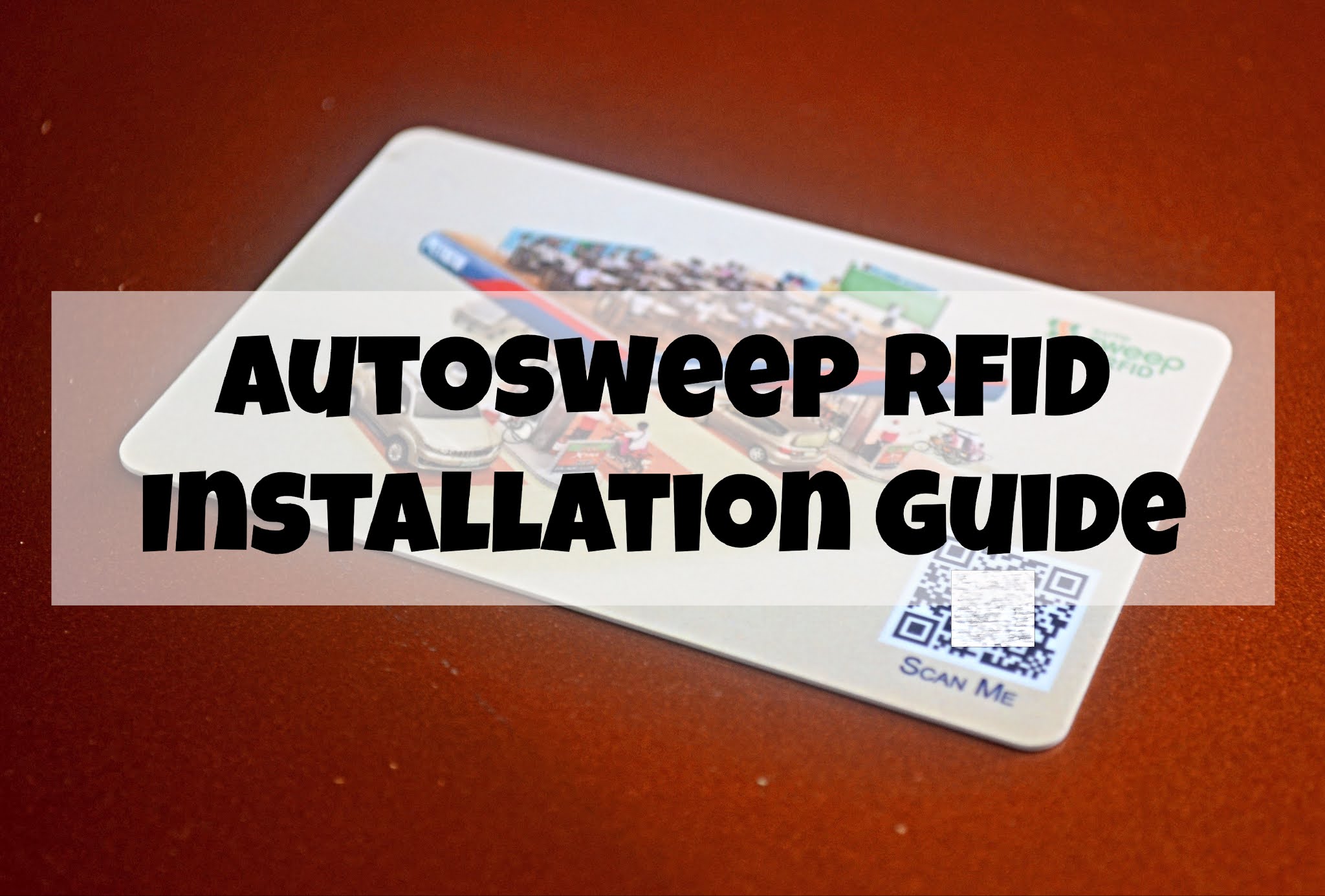 Autosweep RFID Installation Guide