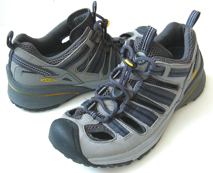 Keen Mens Walking Sandals Outlet - Keen Clearwater CNX Mens Blue Sale UK