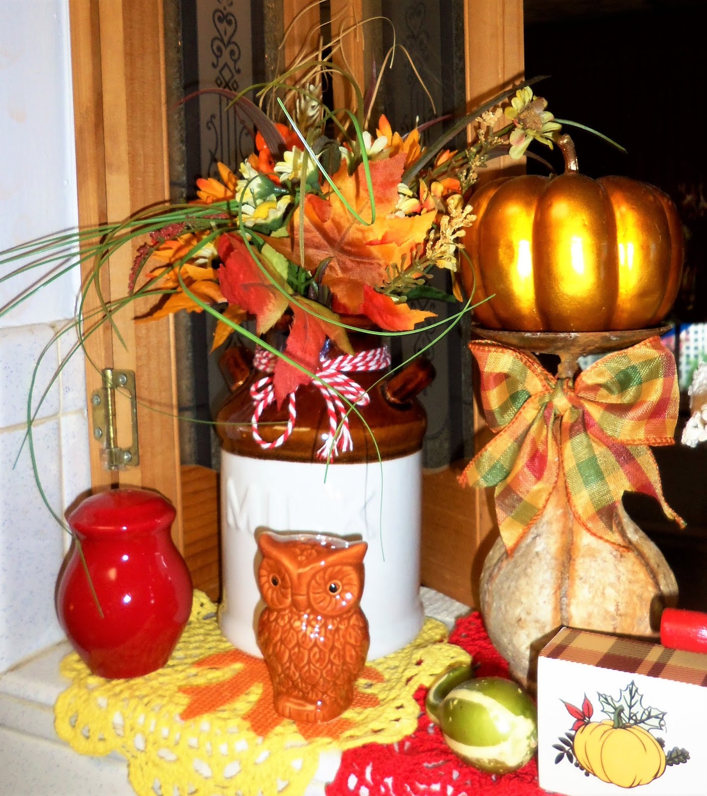 DEBBIEDABBLE BLOG Kitchen Fall /Halloween Decorations, Part 1, 2019