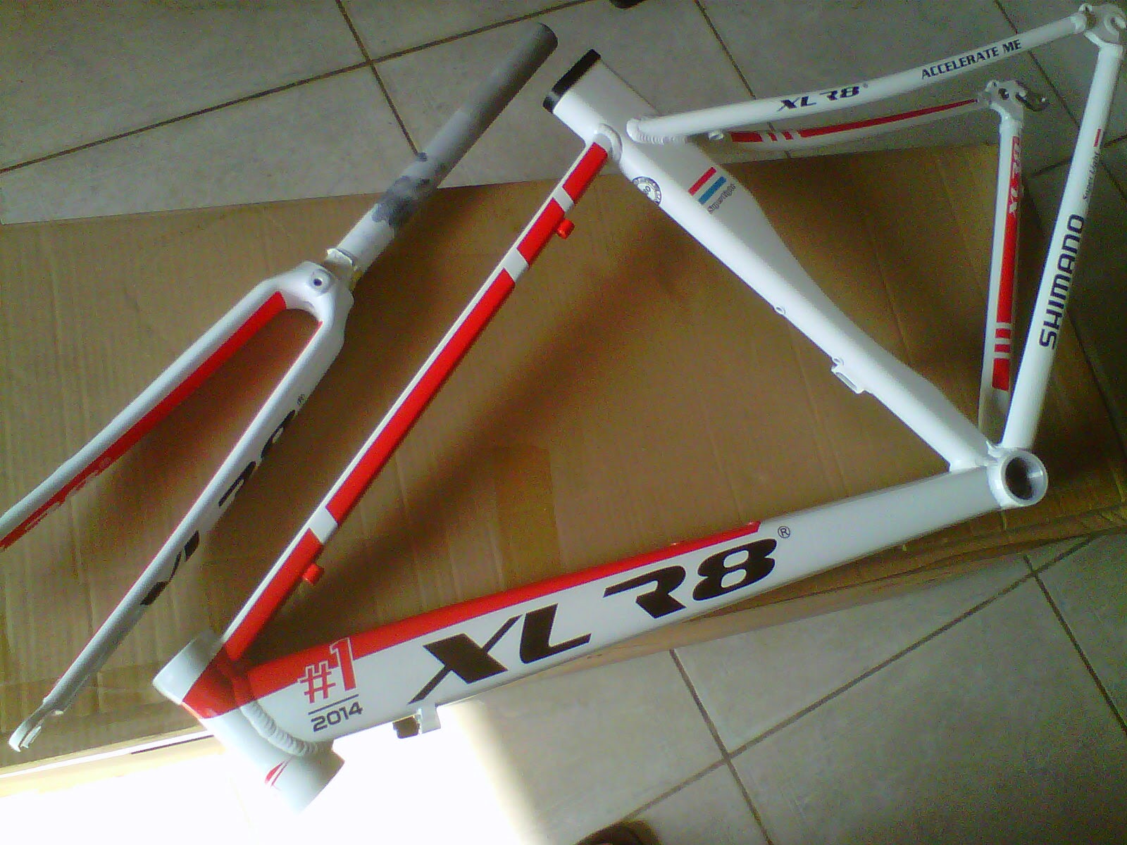bikemania Frame n Fork XLR8 road