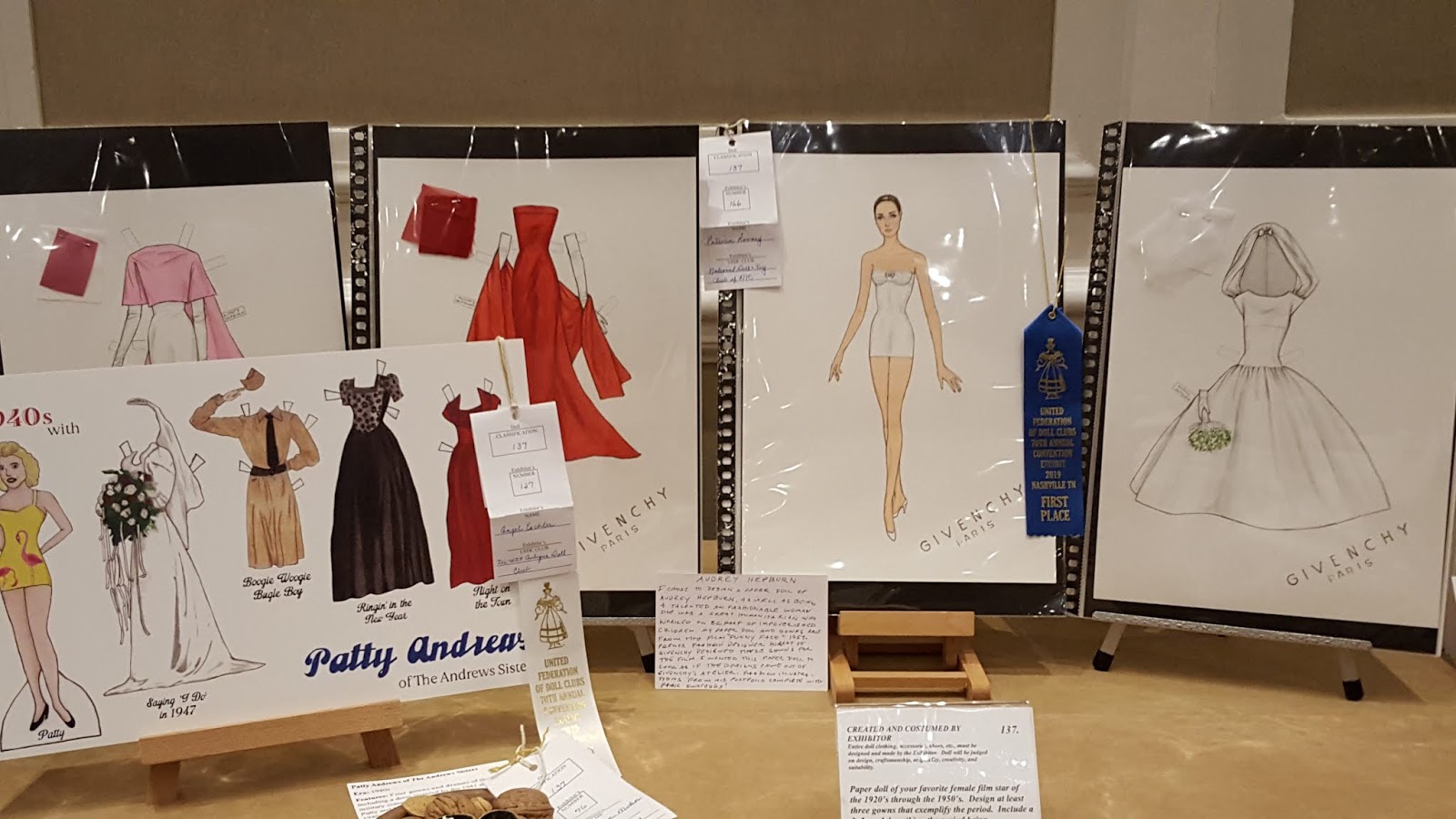 Of Dolls Star Struck UFDC 70th Annual Convention Nashville TN, 2019