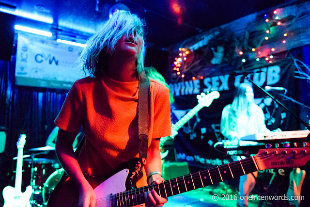 The Beaches at The Bovine Sex Club in Toronto for Canadian Music Week CMW 2016, May 6 2016 Photos by John at One In Ten Words oneintenwords.com toronto indie alternative live music blog concert photography pictures