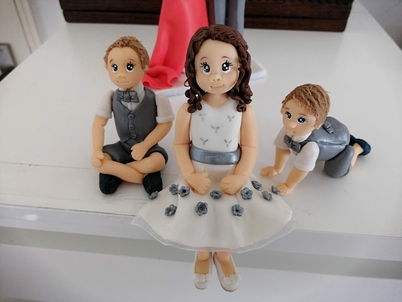 Meninos casamento (para bolo)