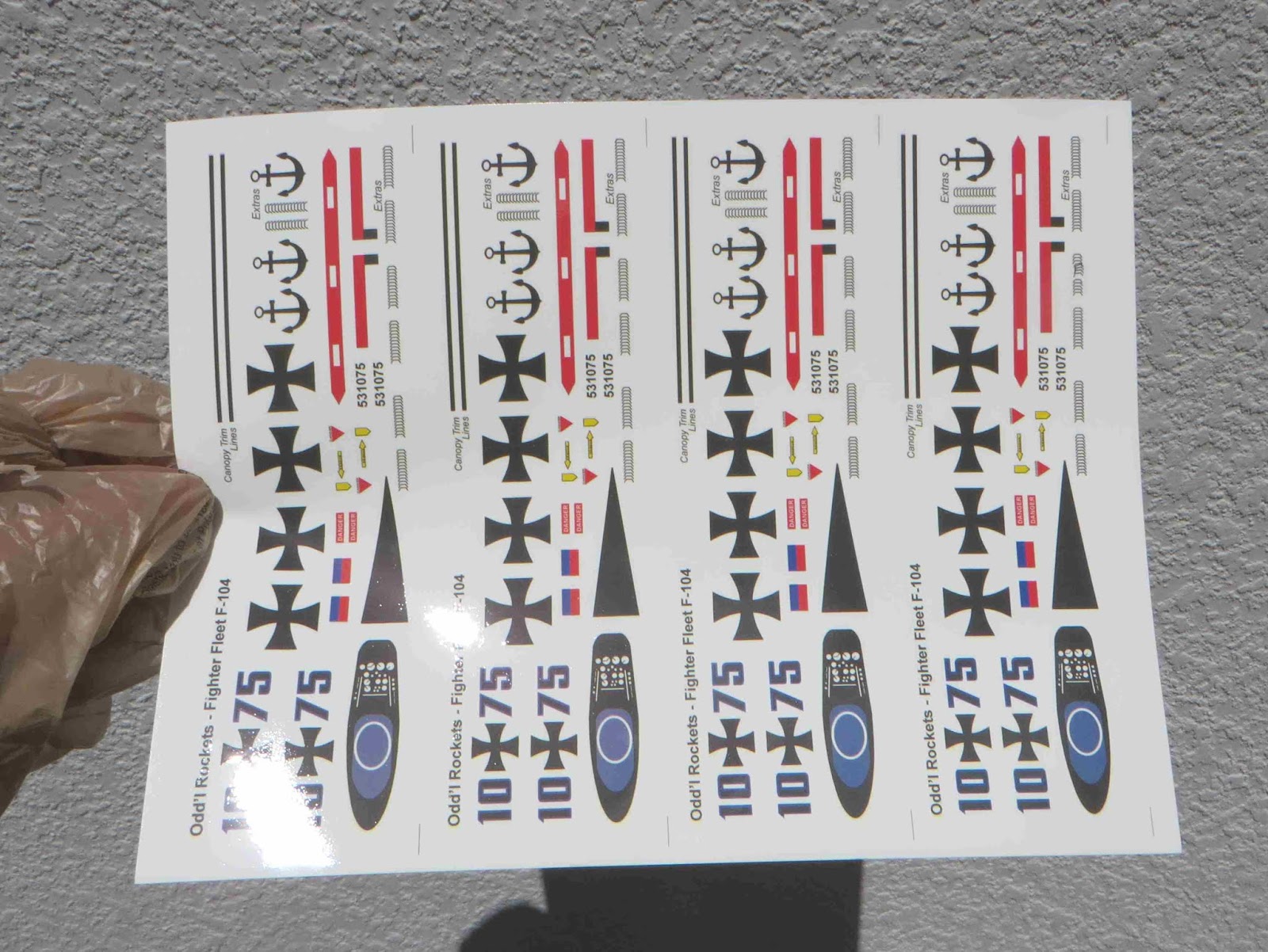 Model Rocket Building Home Print Decal Clear Coat TIPS, Part 2