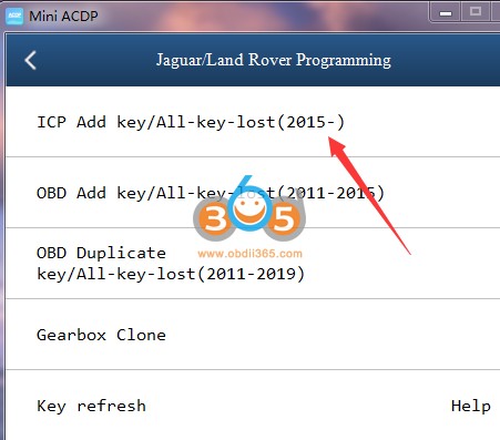 yanhua acdp disable jaguar key 1