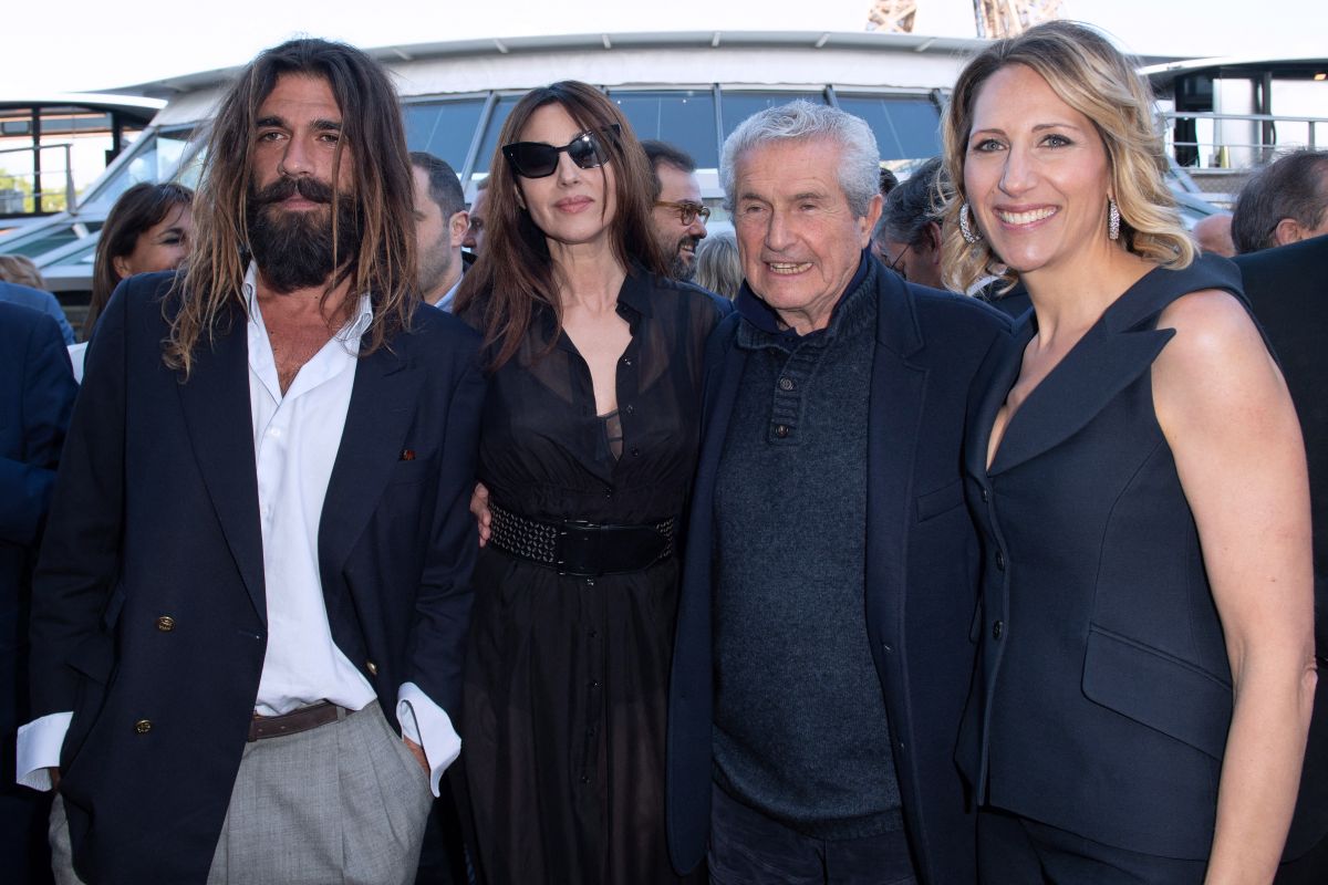 Monica Bellucci and Nicolas Lefebvre at Maud Fontenoy Foundation Gala