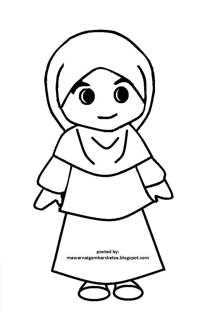 Sketsa Gambar Kartun - Radea