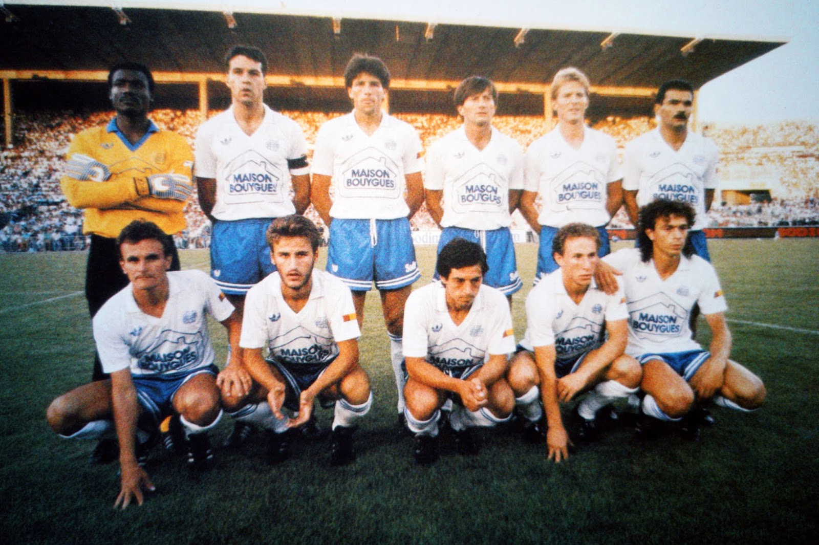 OLYMPIQUE DE MARSEILLE 198687.