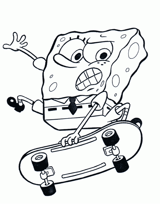 Kids Page: Spongebob Coloring Pages for Kids