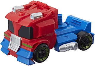 Prime Rescue Bot by Playskool in vehicle mode