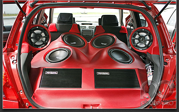 CAR WITH BIGGEST AUDIO SYSTEM - SPEAKERS :)