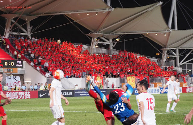 Hong Kong Versus China FIFA World Cup 2018 Qualifying Match