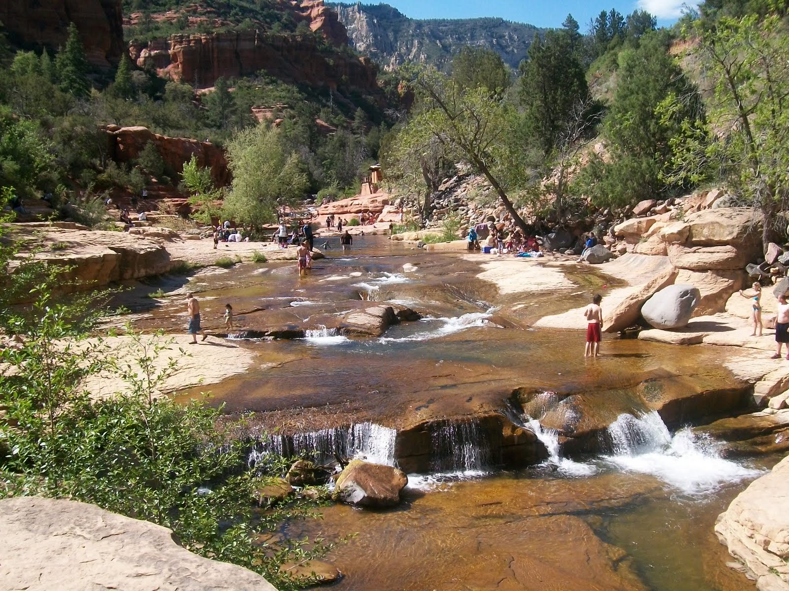 Arizona Jones Outdoor Slide Rock State Park, Arizona