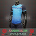 Áo Đá Bóng Không Logo Fegan HEAT STA03 Xanh Dương