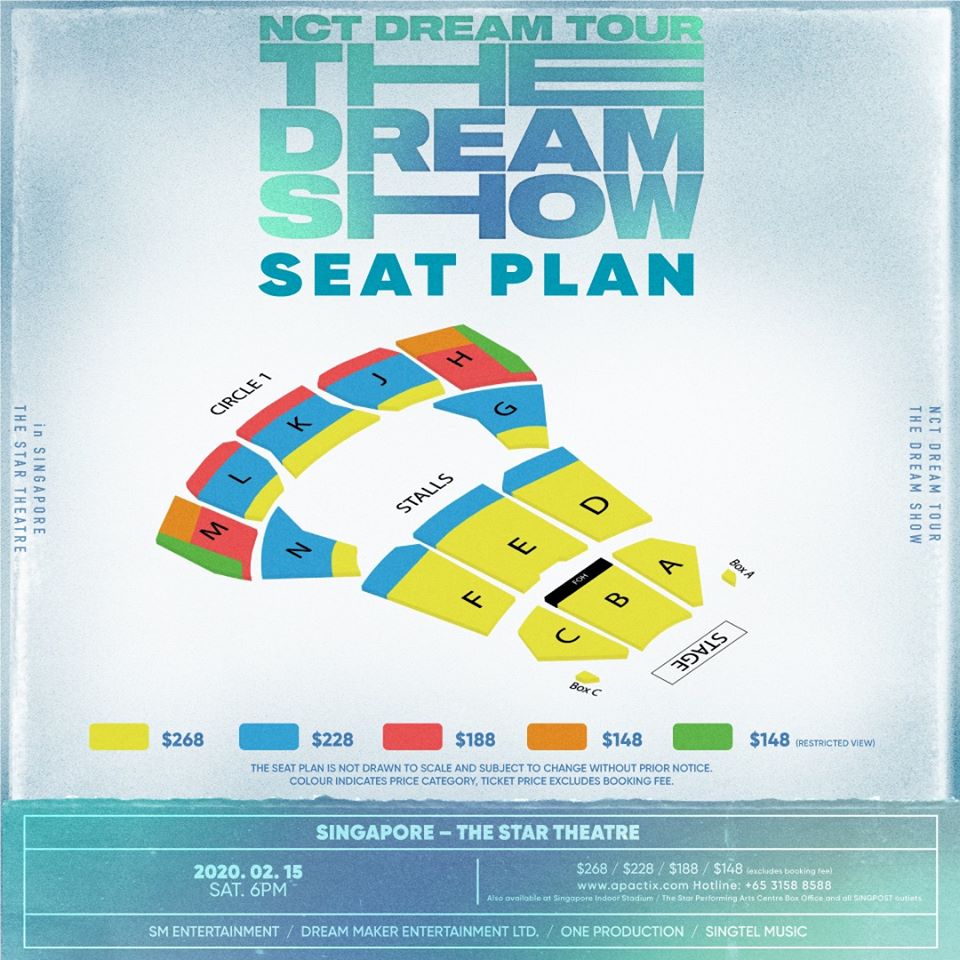 nct dream world tour 2023 singapore
