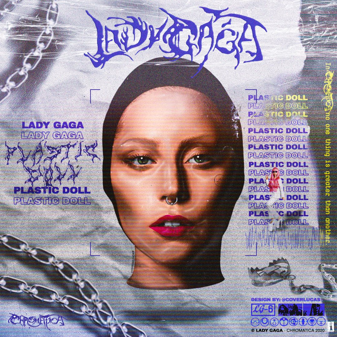 Lady Gaga Fanmade Covers Plastic Doll