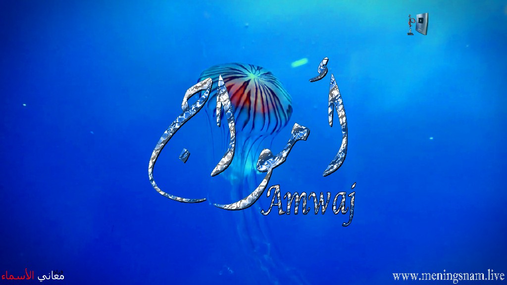 معنى اسم ,امواج, وصفات, حاملة, هذا الاسم, Amwaj,