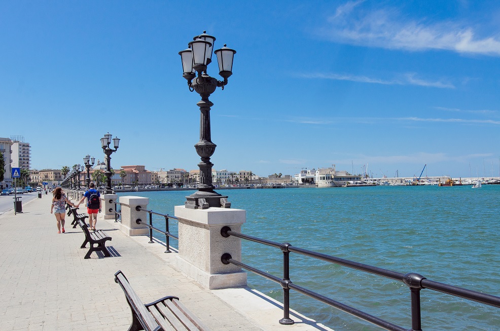 Набережная бари италия Набережная бари италия