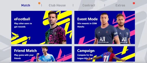 Download eFootball 2022 Mobile PES 2022 Graphics Android