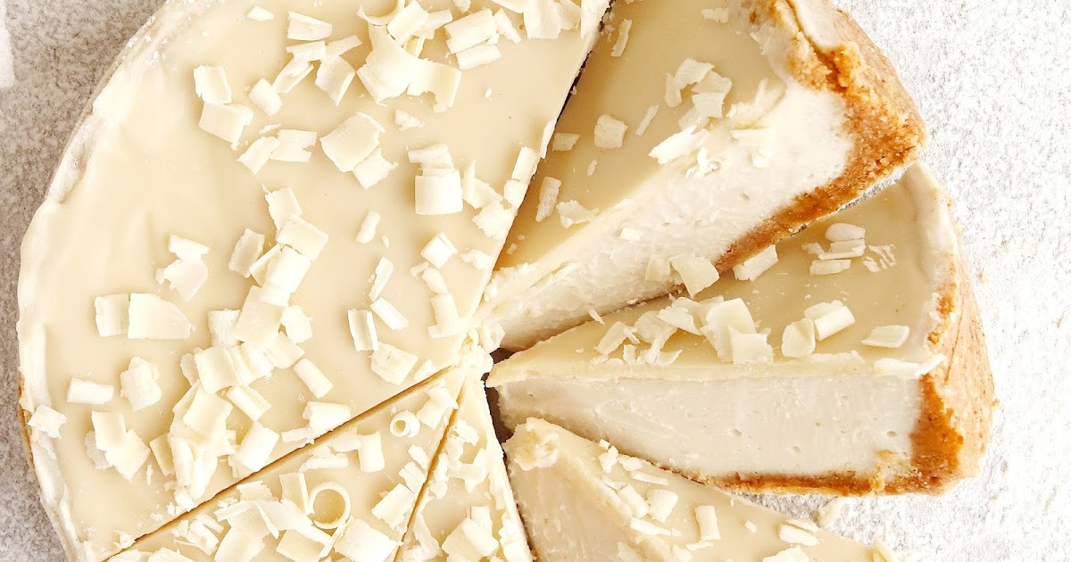 NoBake White Chocolate Cheesecake The Little Blog Of Vegan