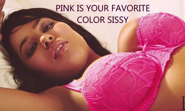 Pink is your favorite color - Sissy TG Caption