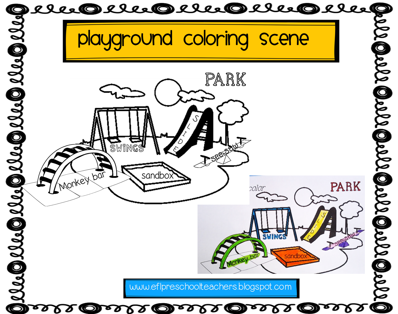 ESL EFL Preschool Teachers Playground Recess Park