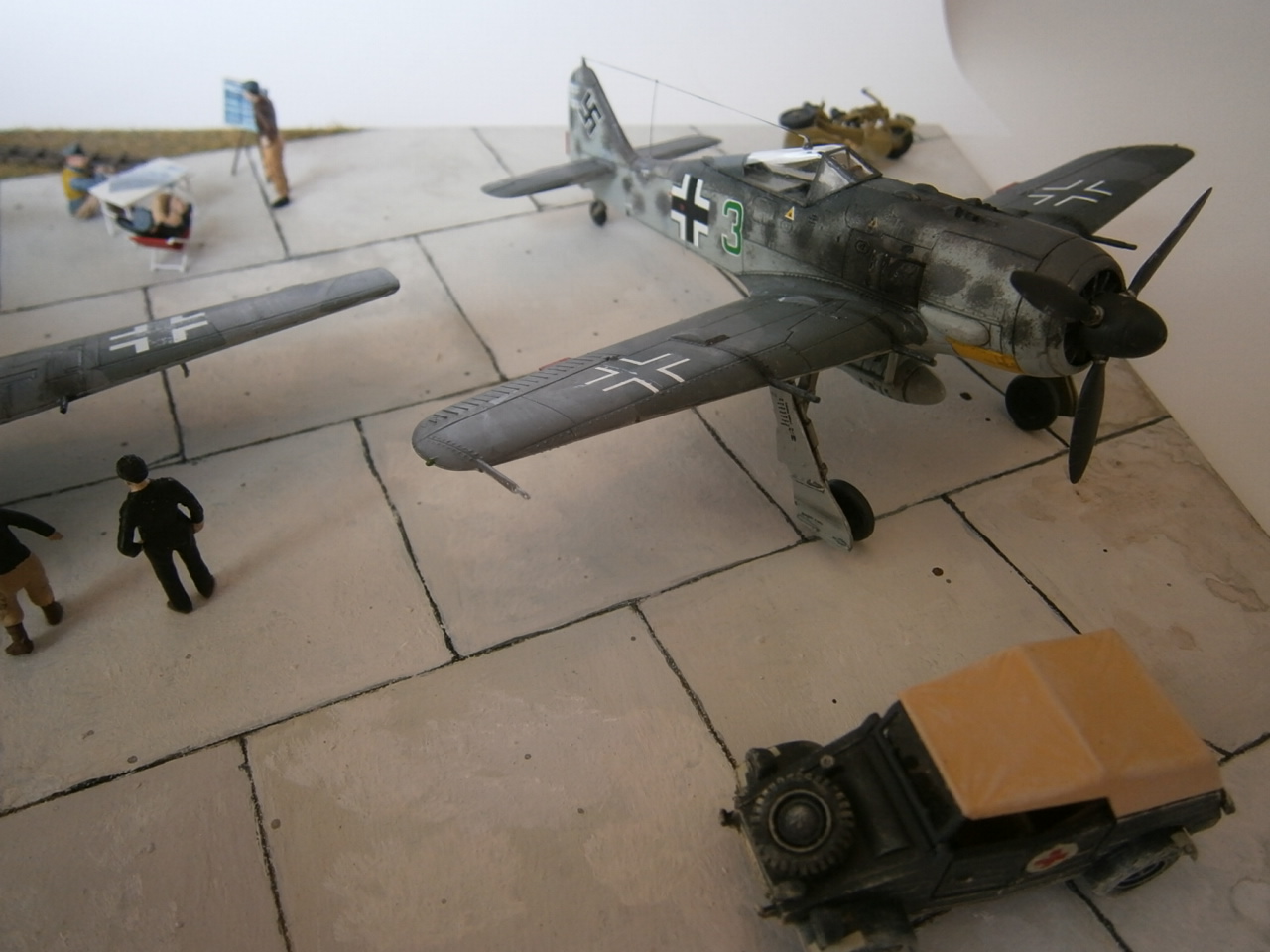Endeavors in Plastic: Wilde Sau - Fw 190A6 of Stab/JG300 flown by ...