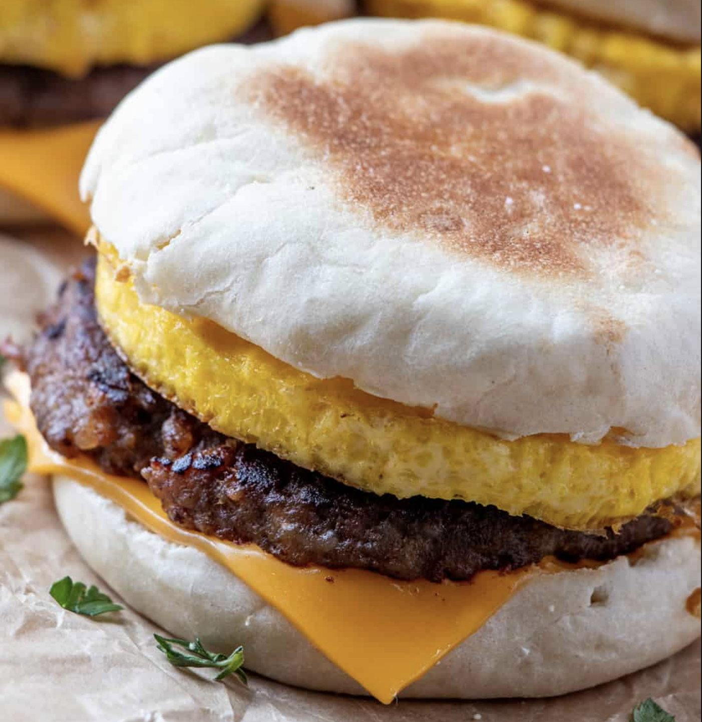 Grubbed Up! Sausage and Egg Muffin