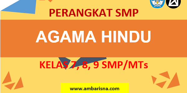 Dowload RPP 1 Lembar Agama Hindu SMP Kelas 7, 8, 9 Terbaru