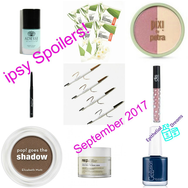 More Spoilers are out for the September ipsy Glam Bag!