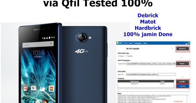 Cara Flash Andromax Qi G36c1g Via Qfil Tested 100 Jihan Bisnis