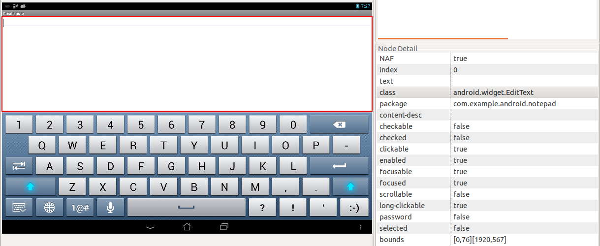 Automated functional and black-box UI testing tool for Android