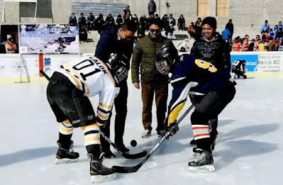 Khelo India Ice Hockey Tournament inaugurated in Kargil