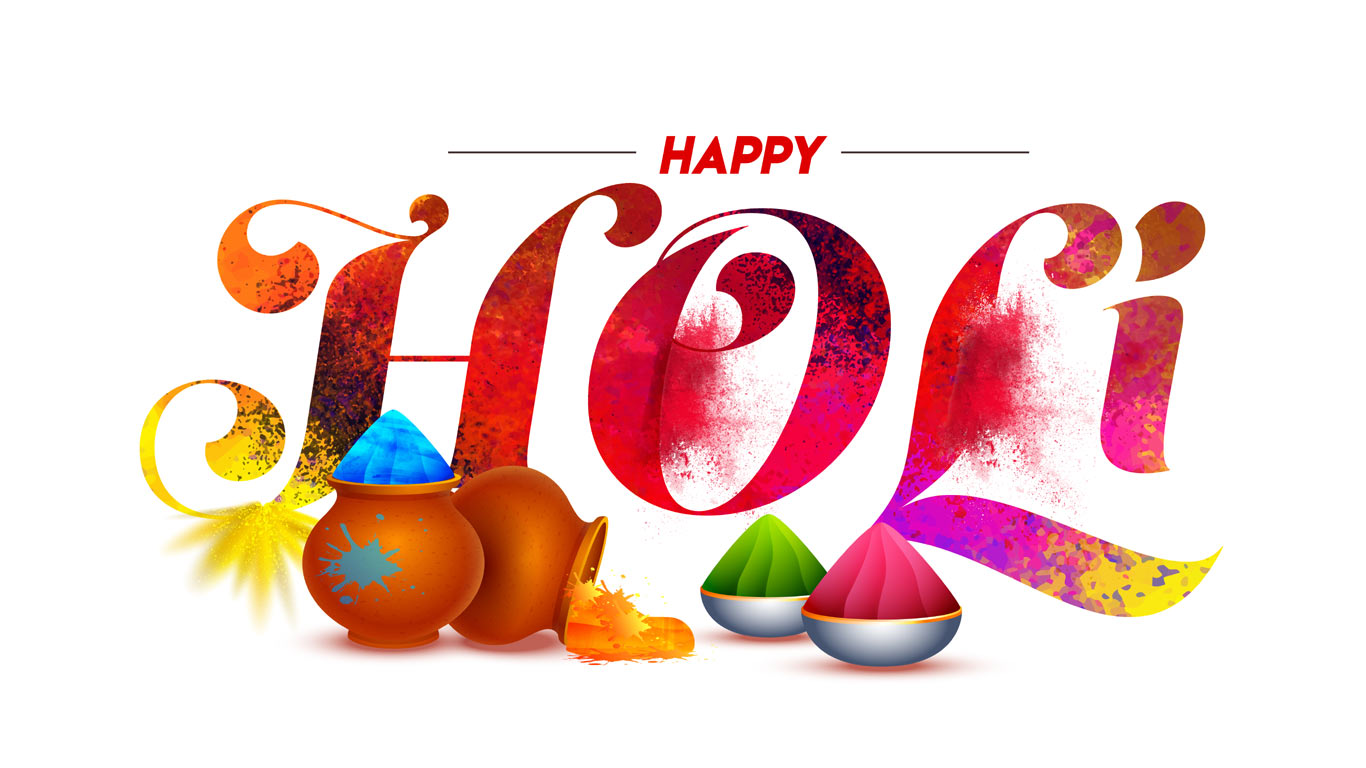 Happy Holi Background Greeting Vector Illustration Stock Vector Royalty  Free 592275377  Shutterstock