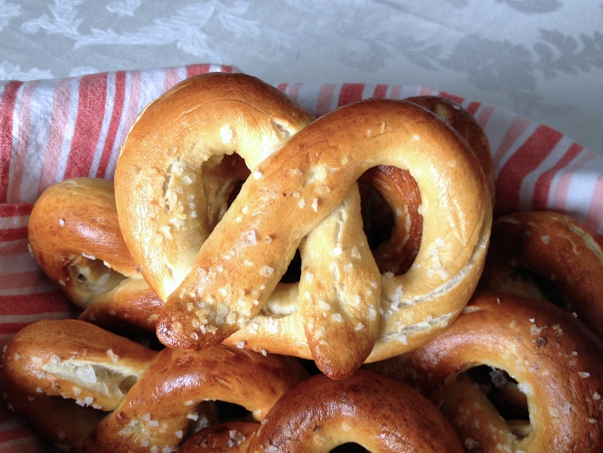 pretzels, soft pretzels, yeast dough,