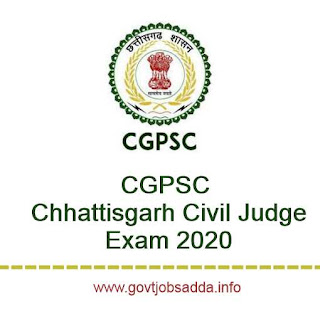 Chhattisgarh Civil Judge Exam 2020 | CGPSC Civil Judge Online Form 2020 