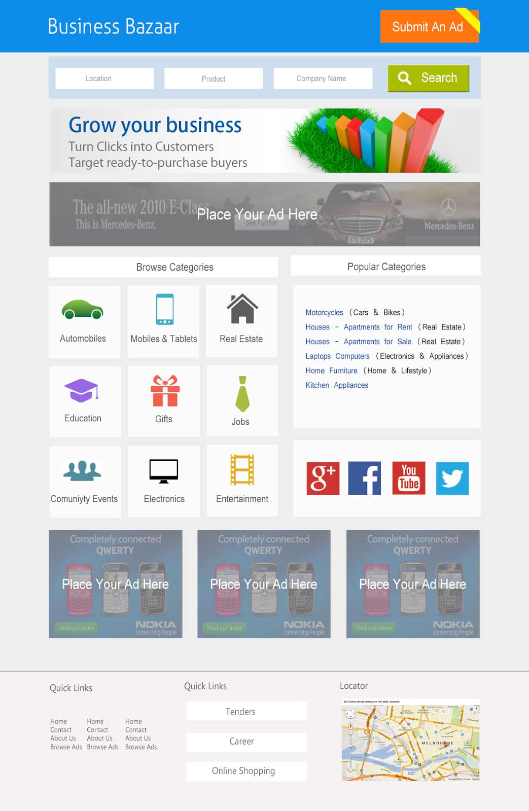  Development & Design Himadri Bhowmik Design For a Business Portal