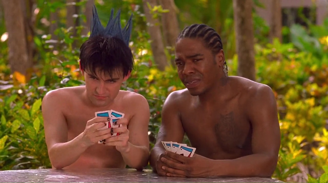 Sisqó and Miko Hughes nude in Surf School.