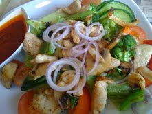 Kycklingsallad - Två olika lunchsallader