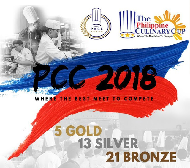PACE Celebrates 23 Medals in Philippine Culinary Cup 2018!
