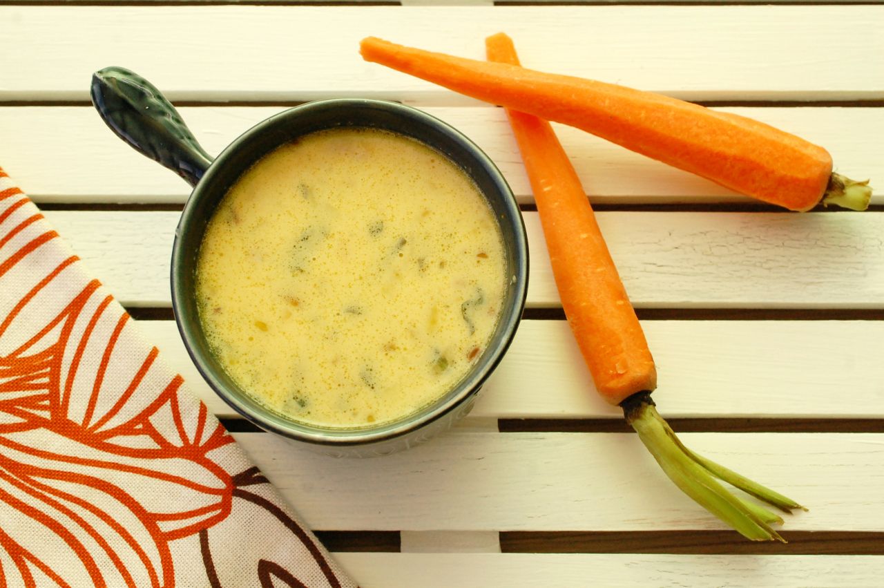 Supa cremoasa de pui