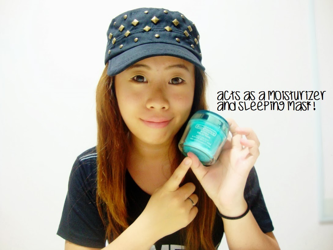 mshuiling Review Bioessence Aqua Droplet (sleeping beauty) Mask